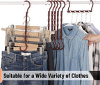 Mr. Pen- Space Saving Hangers for Clothes, Autumn Colors, Plastic Multi Clothes - Image 7