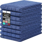 Homaxy Premium Cotton Kitchen Towels 16"x 28", Large Natural Ring Spun 390 GSM by Homaxy