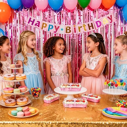 100 Pack Mini Cake Pans with Lids and Spoons Rectangular Aluminum Foil Baking - Image 8