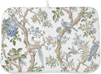 Chinoiserie Dish Drying Mat 18x24 Inches by OFIRD