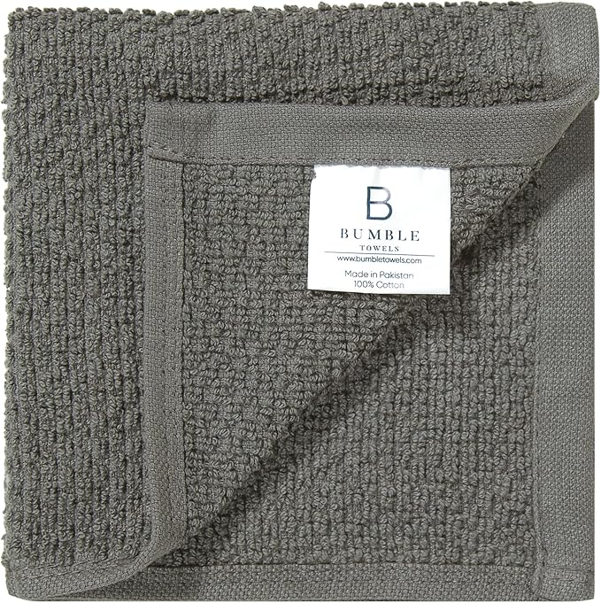 Bumble Premium Dish Cloths Towel 12"x12" | 100% Natural Ring Spun Cotton Tea - Image 6