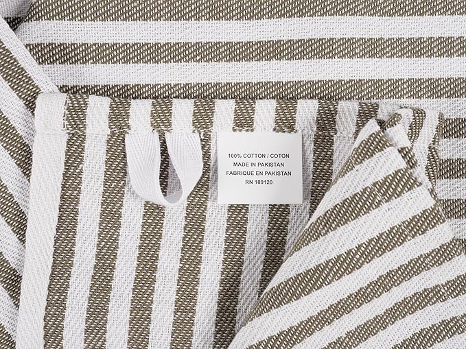 KAF Home Premium Kitchen Towels, Large 100% Cotton, Flat & Terry Absorbent Dish - Image 4