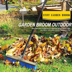 18 Inches Outdoor Push Broom Heavy Duty Shop Broom - Image 2