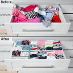 Simple Houseware 4-Pack Drawer Organizer Set - Image 3