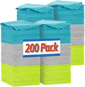 FIXSMITH Shop Towels, Microfiber Cleaning Cloth Bulk, 200 Pack Microfiber Towels by FIXSMITH