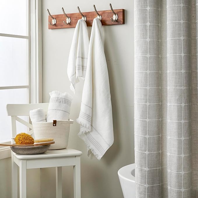 SKL Home Casual Fringe Bath Towel Set - Image 4