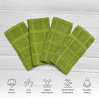 100% Cotton Terry Dish Towels, 4 Pack Plain, 16 x26 Inches, Super Soft and - Image 2