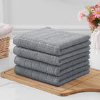 Homaxy 100% Cotton Terry Kitchen Towels, Checkered Designed, Soft and Super - Image 8