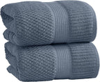 NY Loft 100% Cotton 2 Pack Bath Sheet Towel Set | Extra Large Oversize Bath by NYLoft