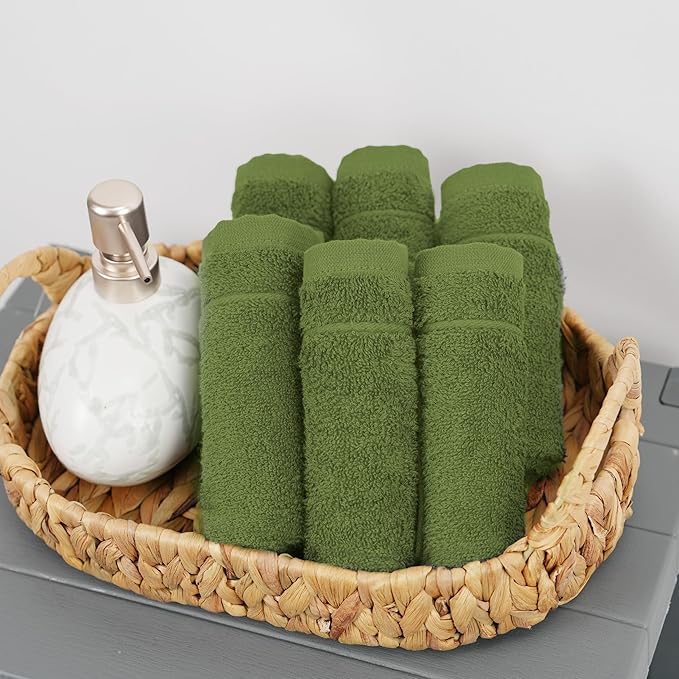 Tens Towels Pack of 60 Washcloths, 12 x 12 Inches, Lighter Weight, Quick to Dry - Image 7