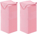 USANOOKS Microfiber Cleaning Cloth Light Pink by USANOOKS
