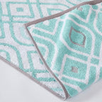 Modern Threads Oxford 6-Piece 100% Cotton Towel Set – Yarn Dyed Jacquard & - Image 2