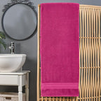 Elegant Comfort Three Line Popcorn Extra Large Luxury Bath Towel - Image 2