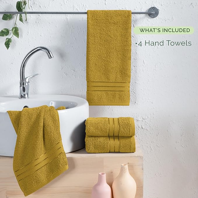 Elegant Comfort Three Line Popcorn Towel Set - Image 4