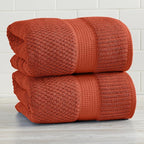 NY Loft 100% Cotton 2 Pack Bath Sheet Towel Set | Extra Large Oversize Bath - Image 9