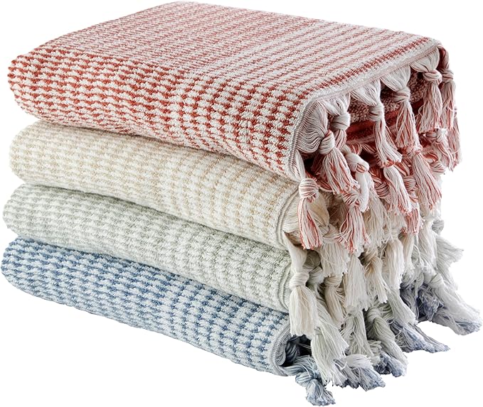 SKL Home Longborough 100% Turkish Cotton Premium Bath Towel, 640 GSM, Soft & - Image 6