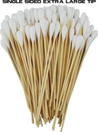 Type-III 100pc Gun Cleaning 6 Inch Double Sided Cotton Swabs - Image 4