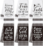 GROBRO7 Bible Verse Hand Towel by GROBRO7