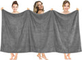 American Soft Linen 100% Cotton 600 GSM Turkish 40x80 Oversized Bath Towel Sheet by AmericanSoftLinen