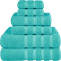 American Soft Linen Luxury 6 Piece Towel Set, 2 Bath Towels 2 Hand Towel 2 by AmericanSoftLinen