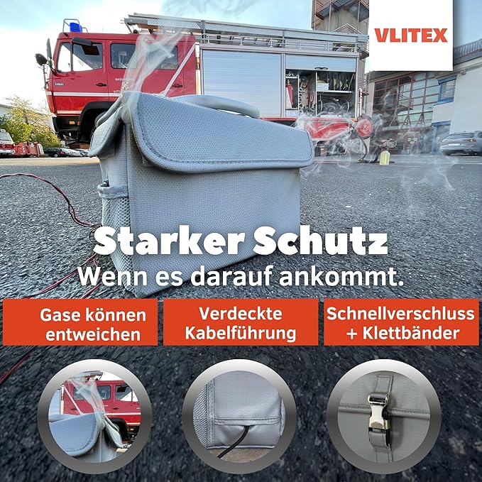 Lithium Battery Storage Box L | Engineered in Germany | Fireproof E-Fiberglass - Image 3