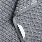 Martha Stewart Honeycomb Chambray Textured Kitchen Towel 4-Pack Set, 100% Cotton - Image 3