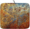 Brown Rust Colorful Metal Rusty Steel Iron Dish Drying Pad 16 x 18 Inch by APORTT
