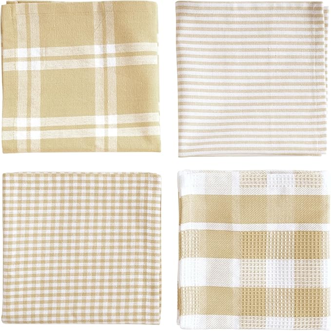 LANE LINEN 100% Cotton Kitchen Dish Cloths, Ultra Soft Absorbent Quick Drying - Image 3