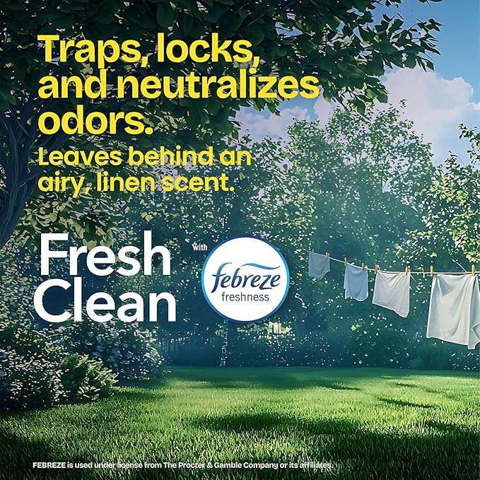 Glad ForceFlex Tall Kitchen Drawstring Trash Bags, 13 Gal, Fresh Clean - Image 3