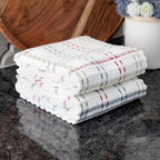 Ritz Royale Collection 100% Combed Terry Cotton, Highly Absorbent, Checked - Image 6