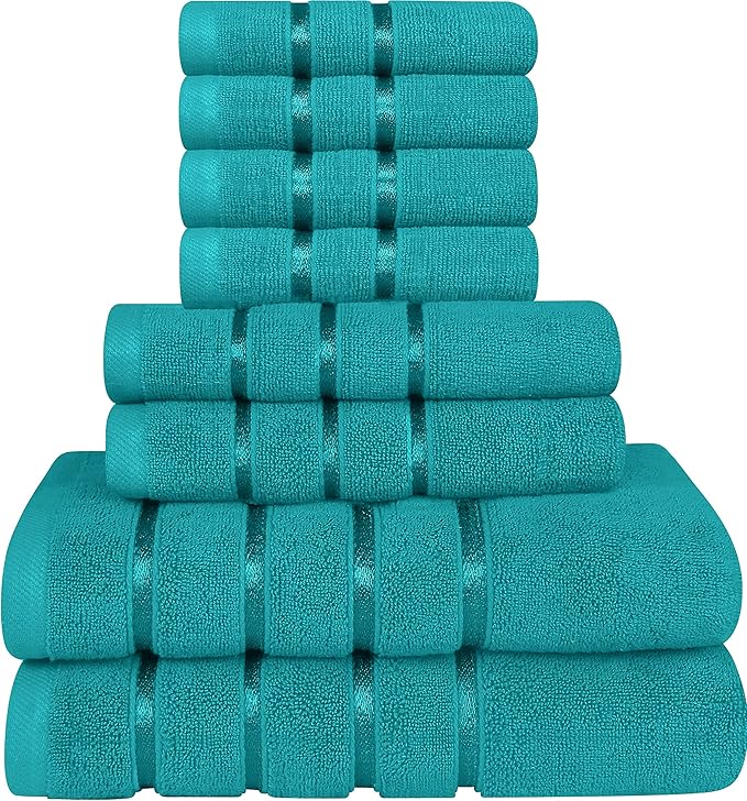 Utopia Towels 8 Piece Luxury Towel Set, 2 Bath, 2 Hand, and 4 Wash Cloths - Image 7