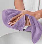 White Classic Luxury Cotton Washcloths 13x13 Inch - Image 8