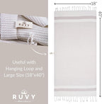 Ruvy Home Basics Turkish Hand Towels - Image 3
