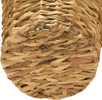 Household Essentials Wicker Waste Basket, Woven Leaf Basket - Image 4
