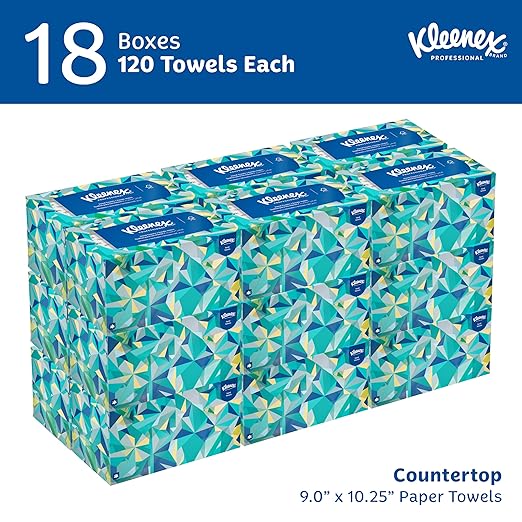 Kleenex Professional Paper Hand Towels, Premium Absorbency Pockets, Pop-Up Box - Image 2
