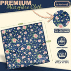 WESERWEF Design Microfiber Glasses Cleaning Cloth – Premium Cleaning Cloth - Image 2