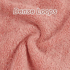 Cleanbear Ultra Soft Washcloths 6 Pack Cotton Face Cloths Wash Cloths Set - Image 3