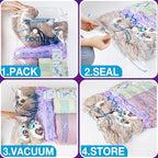 XXL Jumbo 47''X35'' Vacuum Storage Space Saver Bags Extra Large - Image 4