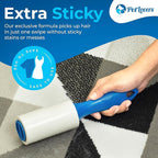 PetLovers Extra Sticky Lint Roller Ultimate Value Set 800 Sheets - Image 2