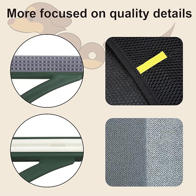 2-PCS Pet Hair Remover Gloves - Image 4