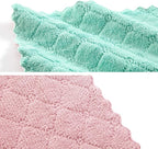 Hypermotion Microfiber Cleaning Cloth, Kitchen Towels, Double-Sided Microfiber - Image 5