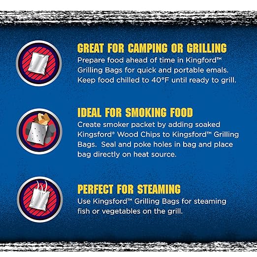 Kingsford 10259994115 Extra-Tough Grilling Bags, 15.5" X 10" - Image 6