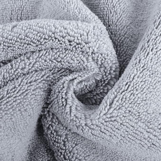 POLYTE Premium Lint Free Microfiber Washcloth Face Towel, 13 x 13 in - Image 3