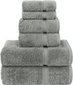 Chakir Turkish Linens Luxury Spa and Hotel Quality Premium Cotton 6-Piece Towel by ChakirTurkishLinens