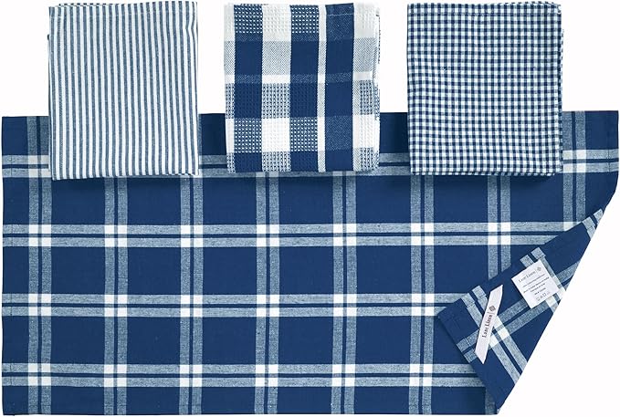 LANE LINEN 100% Cotton Kitchen Dish Cloths, Ultra Soft Absorbent Quick Drying - Image 3