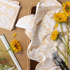 Martha Stewart Woodland Harvest Jacquard Sunflowers Kitchen Towel 2-Pack Set - Image 2