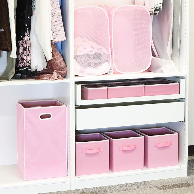 Simple Houseware Mesh Pop-Up Laundry Hamper Basket - Image 5