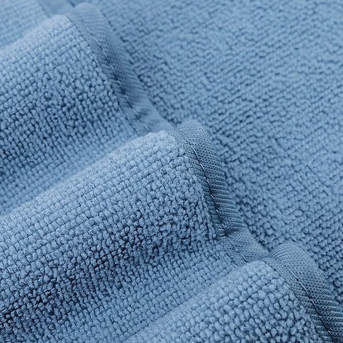 POLYTE Premium Lint Free Microfiber Washcloth Face Towel, 13 x 13 in - Image 4