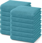 Homaxy 100% Cotton Waffle Weave Kitchen Dish Towels, Ultra Soft Absorbent Quick by Homaxy