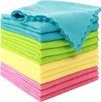 MOONQUEEN 12 Pack Microfiber Cleaning Cloth by MOONQUEEN